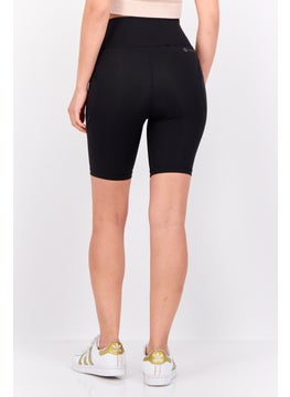 Adidas Women Sportswear Fit Training Shorts, Black  - Image 2