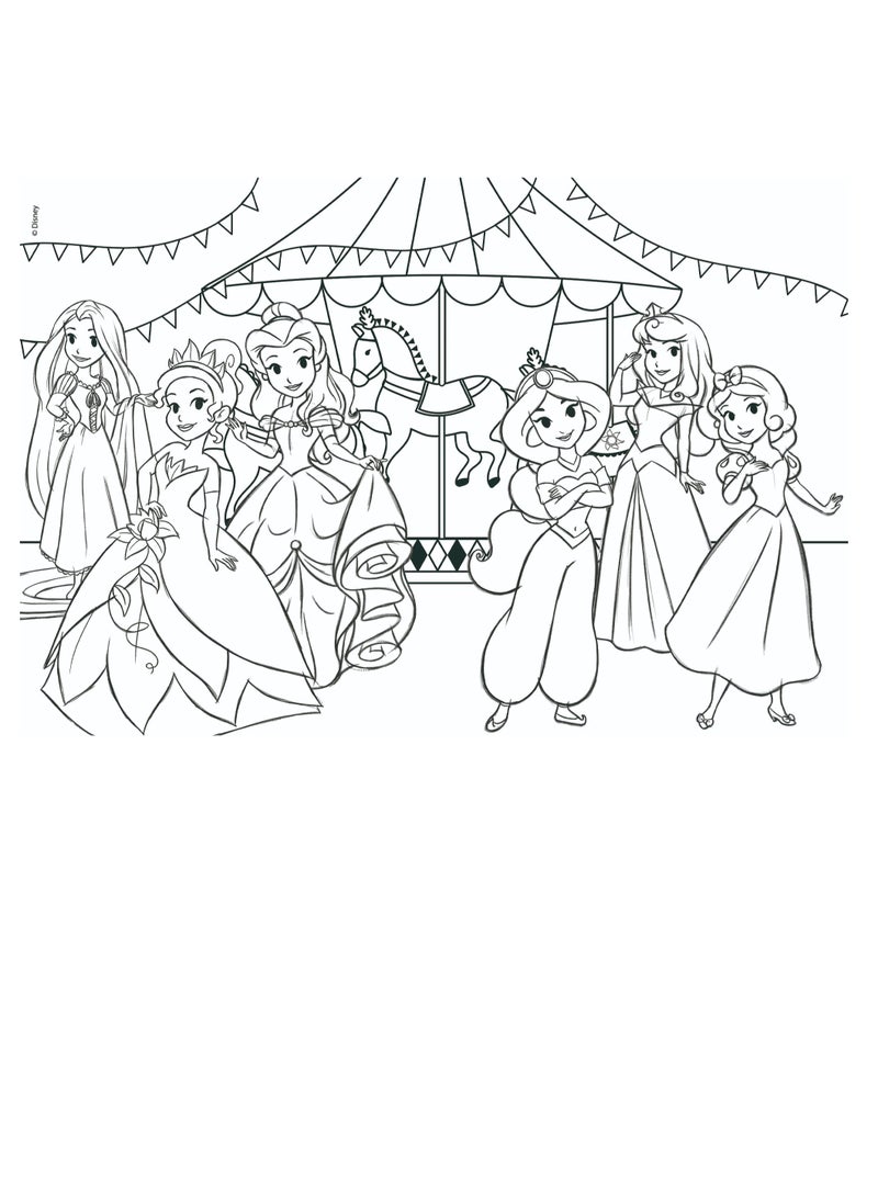 ليسياني لغز ديزني سوبرماكسي 2 × 12 أميرة - Image 5