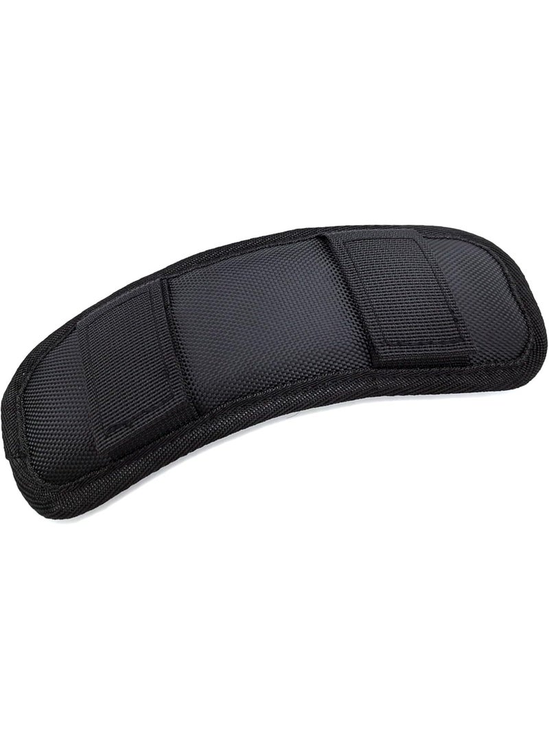 Soft Shoulder Strap Pad, Ultra Thick & Breathable Backpack Strap Pads, Removable Shoulder Pad for Bag Strap（1PCS-Black） - Image 1