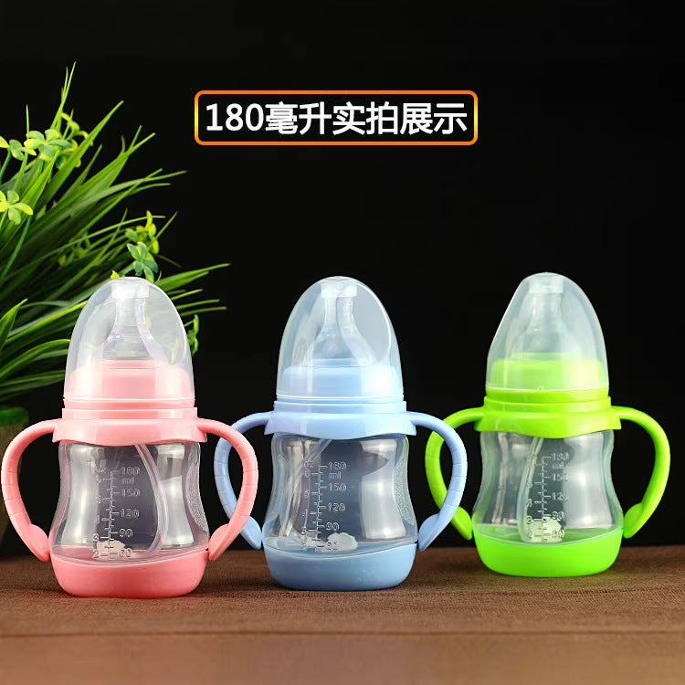 Baby Wide-Caliber Pp Plastic Bottle 180Ml240Ml300Ml Small And Medium-Sized Pregnancy And Baby Store Supplies Baby Big Children - Image 3