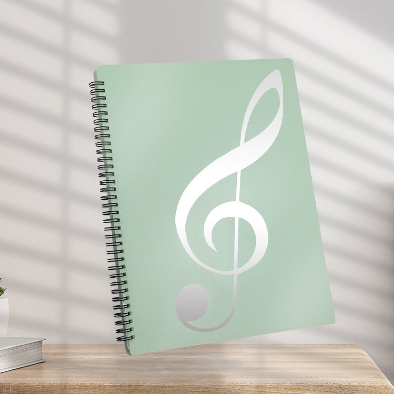 A4 Music Folder For Students, Waterproof And Foldable Piano Sheet Music Book, A4 Music Folder - Image 1