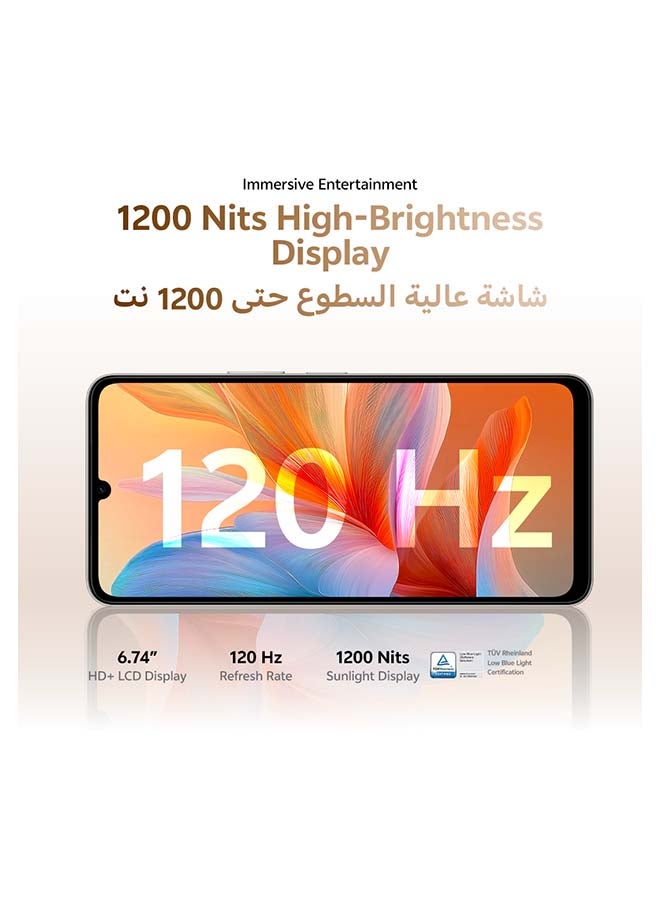 فيفو Y11 AI 5G أسود 4GB RAM 128GB مع سماعة عنق حصرية (شاحن وحافظة داخل صندوق الهاتف) - النسخة الشرق أوسطية - Image 3