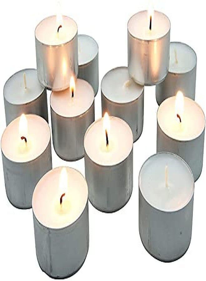 DECOVAA Uncented smokeless 9 Hrs Burning Tealight Candles for Home Decor Birthday Party Festival Reception Celebrations (40) - Image 2