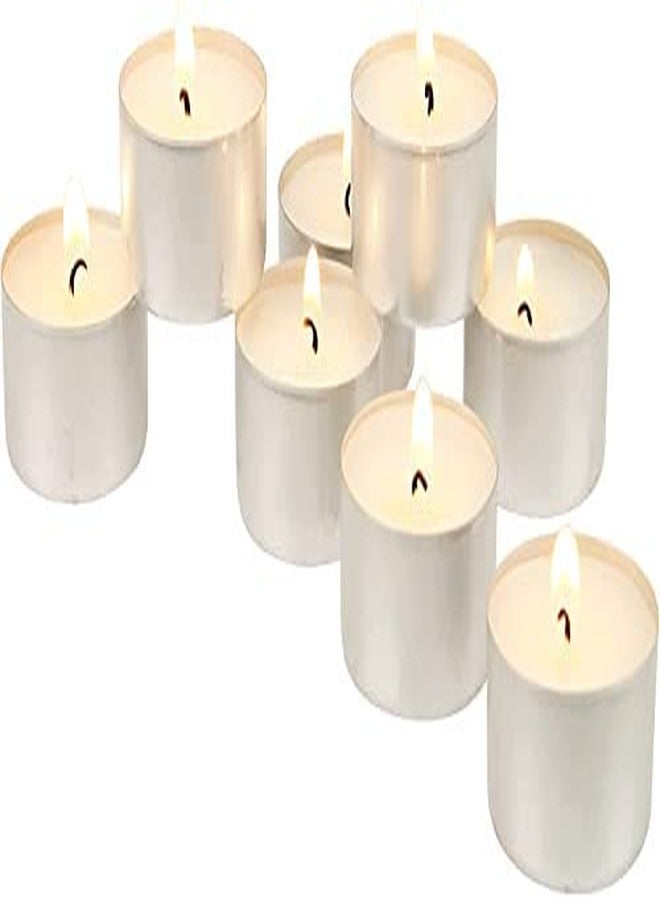 DECOVAA Uncented smokeless 9 Hrs Burning Tealight Candles for Home Decor Birthday Party Festival Reception Celebrations (40) - Image 1