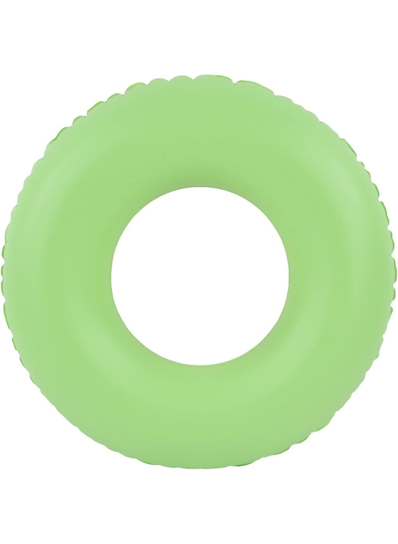 يوسو عوامات حمام سباحة للأطفال من يوسو، بتصميم بطيخ متعدد الاستخدامات مصنوعة من بلاستيك PVC قابل للنفخ سميك وصديقة للبيئة بألوان مبهجة للبحر - Image 2