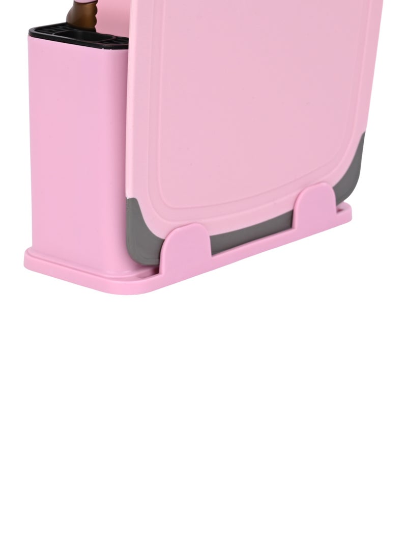 Ollieroo 19 Piece Kitchen Knives and Tools Set 1500G Pink for Home Cooking Daily Use - Image 3