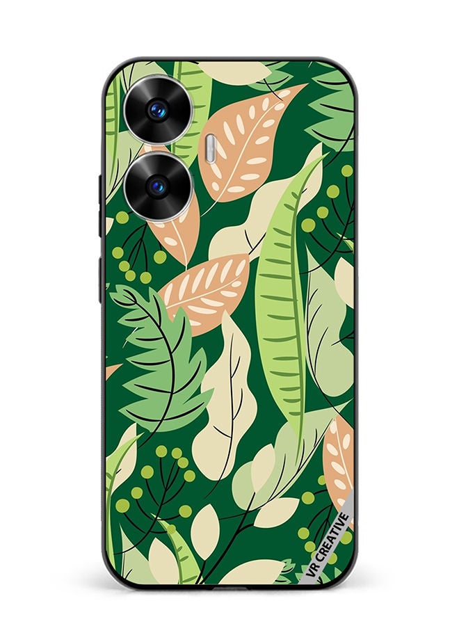 VR CREATIVE Protective Case Cover For Realme C55 Flower Design Multicolour - Image 1