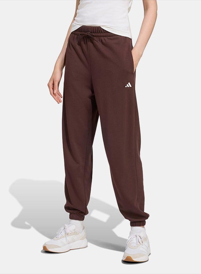 Adidas Essentials Small Logo French Terry Cuffed Joggers - Image 1