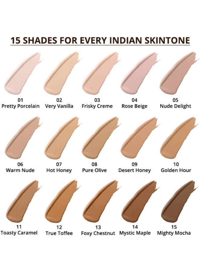 نيكا كريم أساس نايكا سكين شيلد مضاد للتلوث غير لامع - لون بيج دافئ - 06 - Image 5