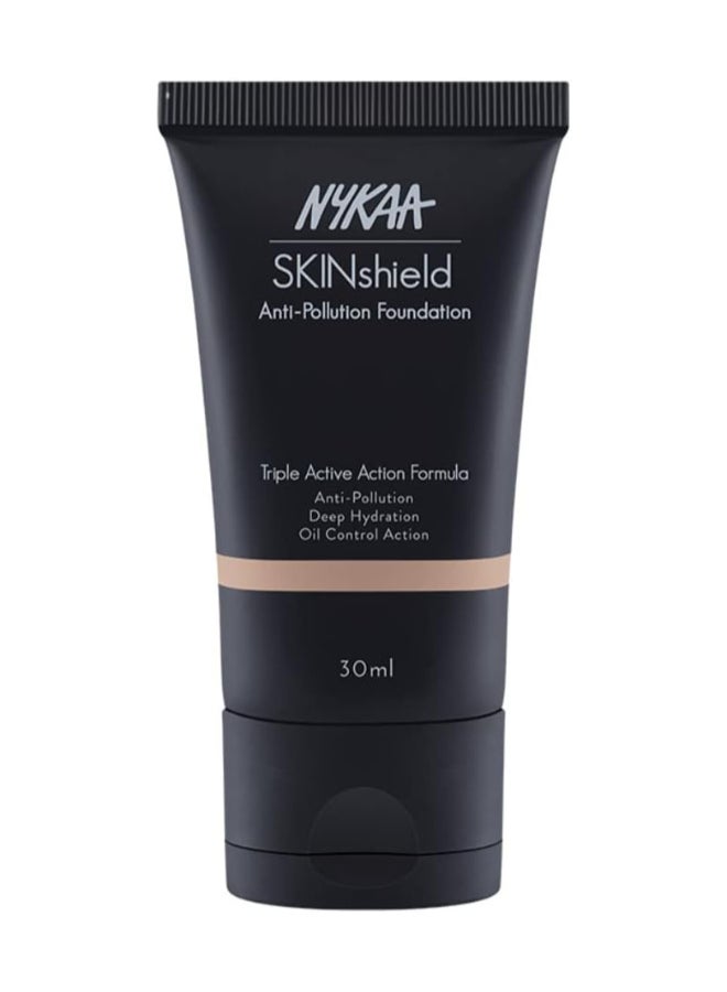 نيكا كريم أساس نايكا سكين شيلد مضاد للتلوث غير لامع - لون بيج دافئ - 06 - Image 1