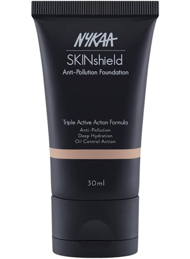 نيكا كريم أساس نايكا سكين شيلد مضاد للتلوث غير لامع - لون بيج دافئ - 06 - Image 3