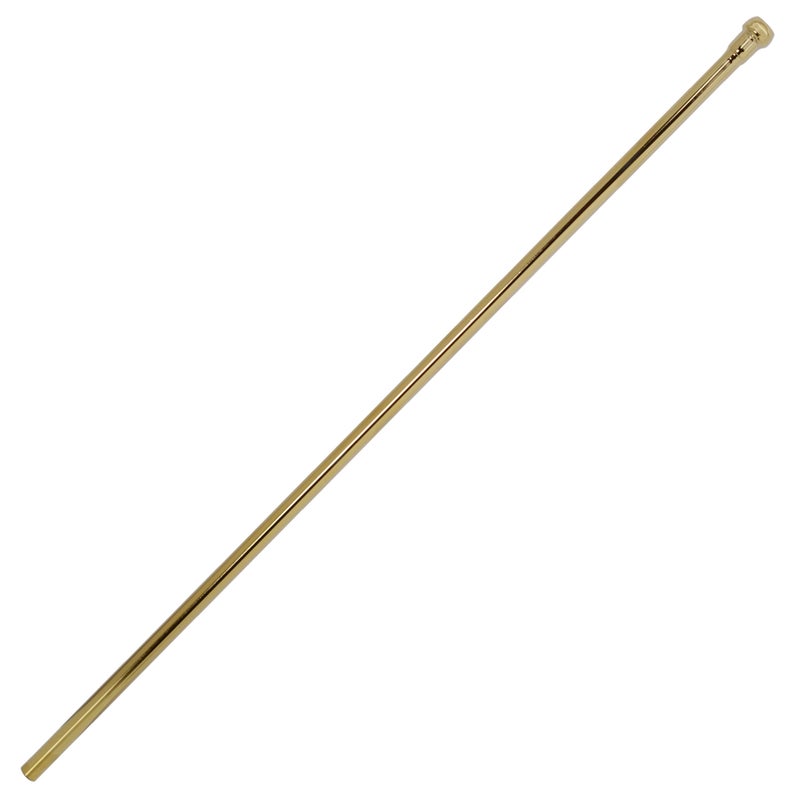 Westbrass ويستبراس D120-01 3/8" x 20" خط إمداد صنبور بولنوز، 1 عبوة، نحاس مصقول بتقنية PVD - Image 3