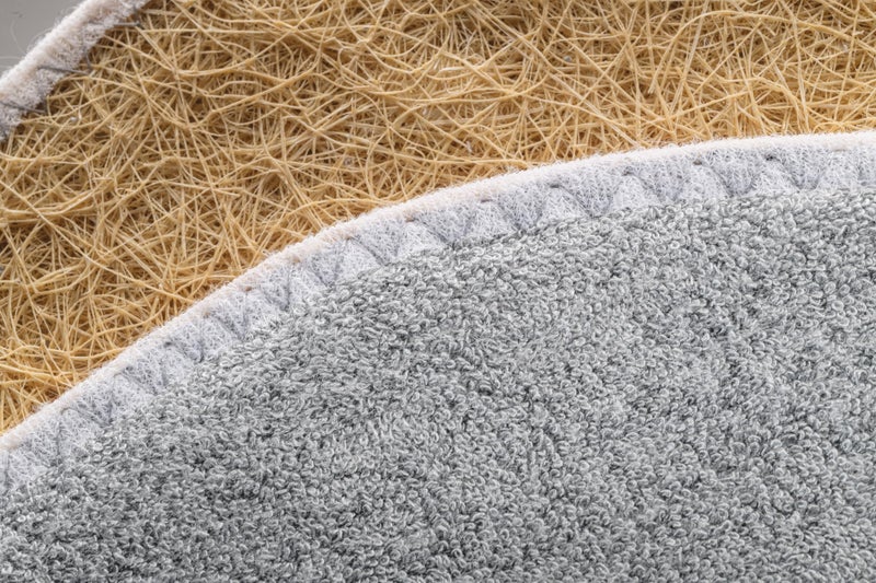pedag Deo Fresh Natural Terry Cloth & Sisal Insoles, Handmade in Germany, Fully Washable, Perfect for Keeping Feet Dry and Fresh in The Summer, US W8 / EU 38, Gray, 1 Pair - Image 5