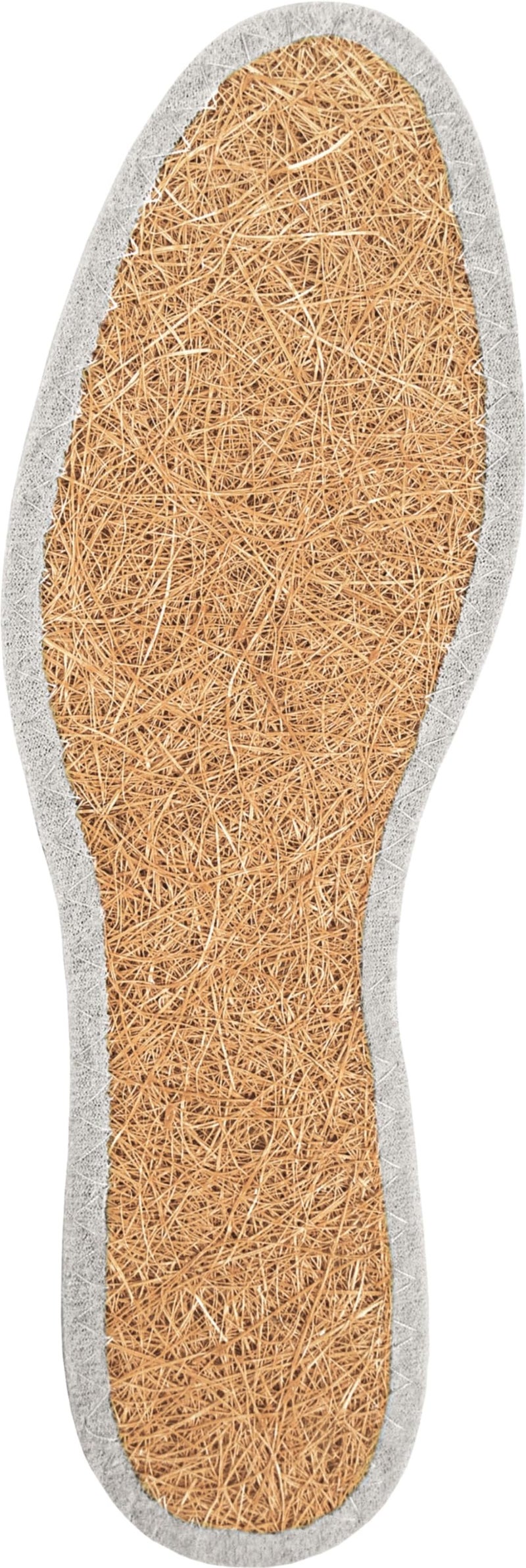 pedag Deo Fresh Natural Terry Cloth & Sisal Insoles, Handmade in Germany, Fully Washable, Perfect for Keeping Feet Dry and Fresh in The Summer, US W8 / EU 38, Gray, 1 Pair - Image 2