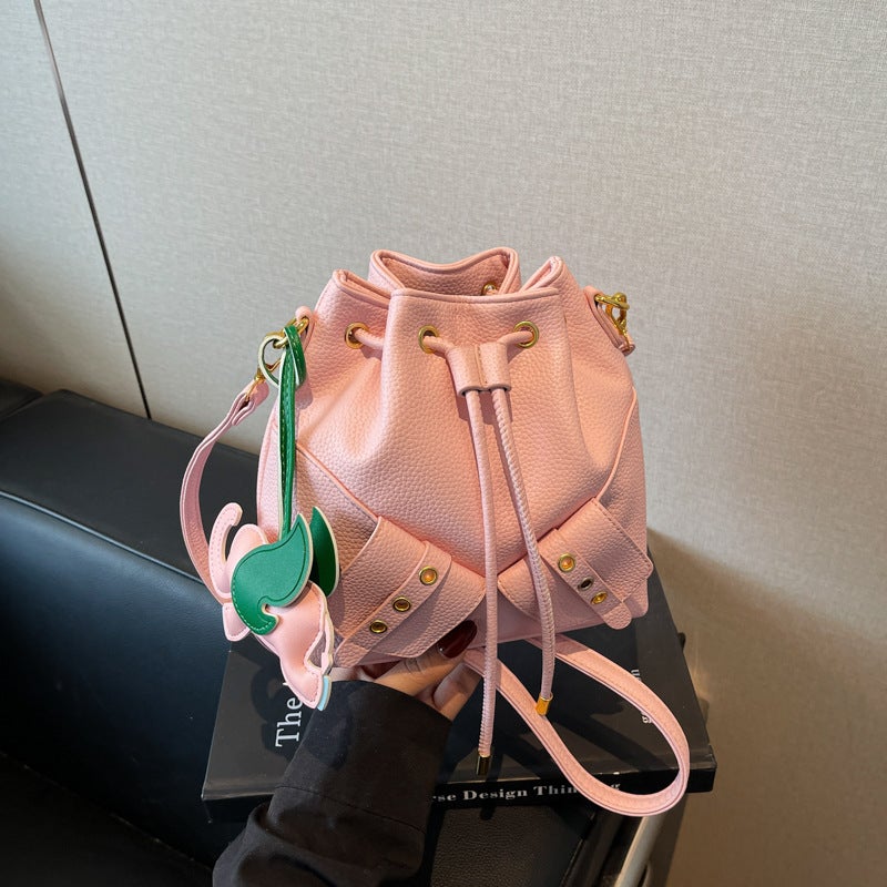 Summer Unique Niche Design Bucket Bag For Women Trendy Fashion Casual Versatile Shoulder Crossbody Bag - Image 2