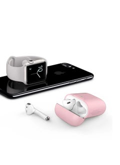 Premium Silicone Case for Airpods - Pink - pzsku/Z1ABE816C81721EE6F6F2Z/45/_/1724506681/2e854847-d563-4c94-adfb-0e178b776b01