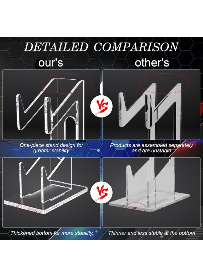 SUNSAR Universal Game Controller Holder - 2 Tiers Dual Controller Holder for Nintendo Switch Xbox PS5 PS4-Acrylic Clear Stand Gaming Accessories - Image 4