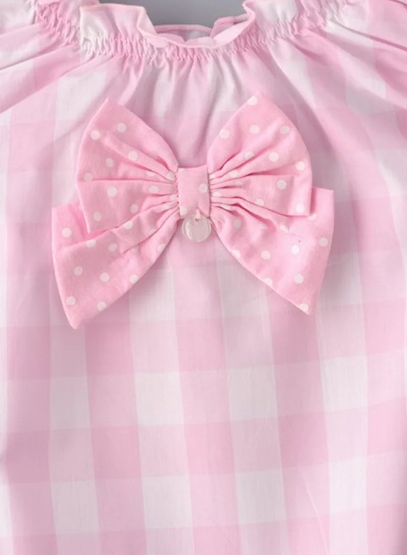 Boo Boo Infant Checked Romper