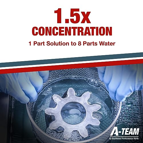A-Team Performance A-Team Ultrasonic Carburetor Cleaning Solution - Great for Carburetors and Engine Parts - Compatible with Most Cleaning Machines - 1:8 Concentration (1 Gallon) - Image 3