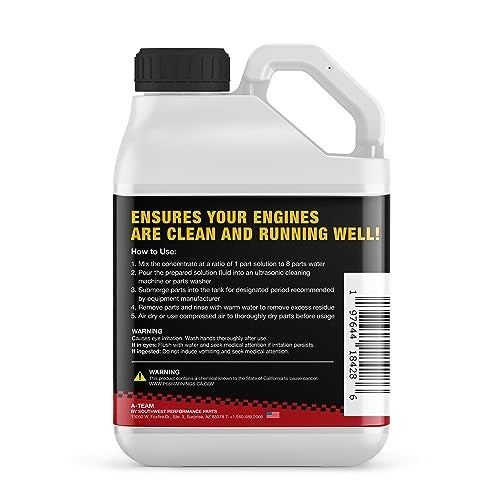 A-Team Performance A-Team Ultrasonic Carburetor Cleaning Solution - Great for Carburetors and Engine Parts - Compatible with Most Cleaning Machines - 1:8 Concentration (1 Gallon) - Image 2
