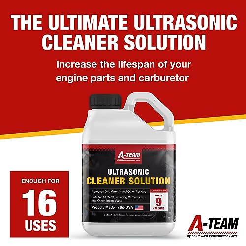 A-Team Performance A-Team Ultrasonic Carburetor Cleaning Solution - Great for Carburetors and Engine Parts - Compatible with Most Cleaning Machines - 1:8 Concentration (1 Gallon) - Image 4