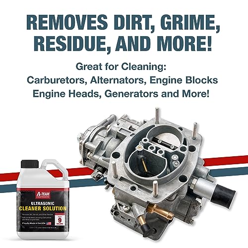 A-Team Performance A-Team Ultrasonic Carburetor Cleaning Solution - Great for Carburetors and Engine Parts - Compatible with Most Cleaning Machines - 1:8 Concentration (1 Gallon) - Image 5