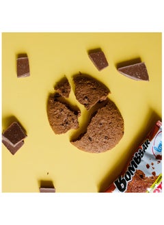 BOMBBAR Low Calorie Protein Cookie Chocolate Brownie Flavor No Sugar Added 12x40g  - Image 3