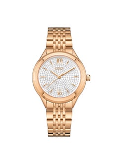 ECSTACY Ecstacy E23517-RBKS Women Analog Display Watch & Stainless Steel Strap Rose Gold  - Image 1