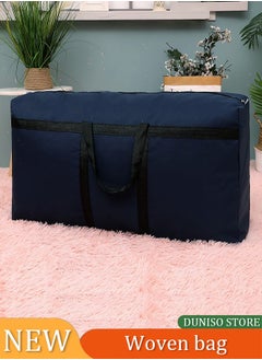 Generic Extra Large Storage Bag for Moving - Heavy Duty Oxford Water-Resistant Storage Bag Organizer with Reinforced Handles & Zippers for Travelling/Camping  - Image 1