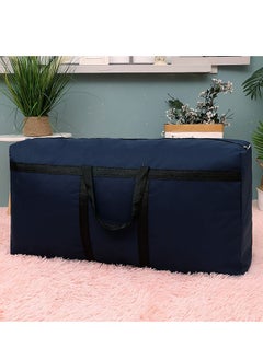 Generic Extra Large Storage Bag for Moving - Heavy Duty Oxford Water-Resistant Storage Bag Organizer with Reinforced Handles & Zippers for Travelling/Camping  - Image 3