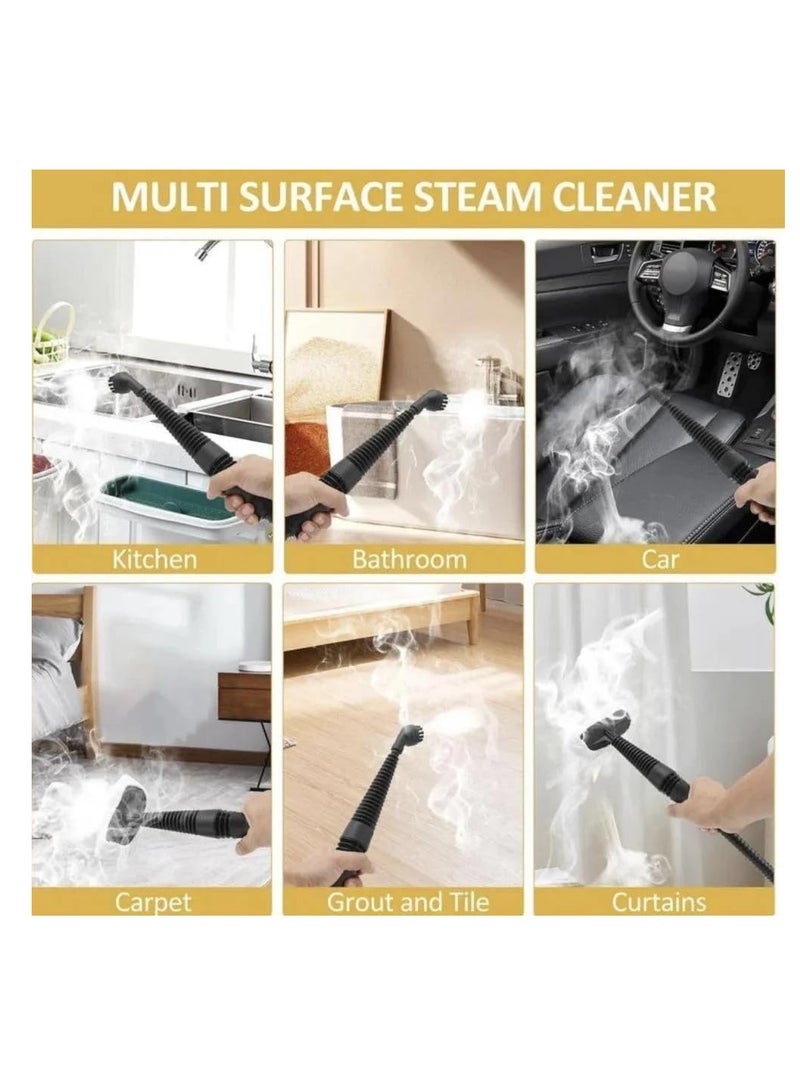 دينكس منظف ​​بخاري محمول من دينكس الأصليه، 1200 واط، ضغط 300 كيلو باسكال، خزان سعة 350 مل، 6 ملحقات لتنظيف الأسطح المتعددة - Image 3