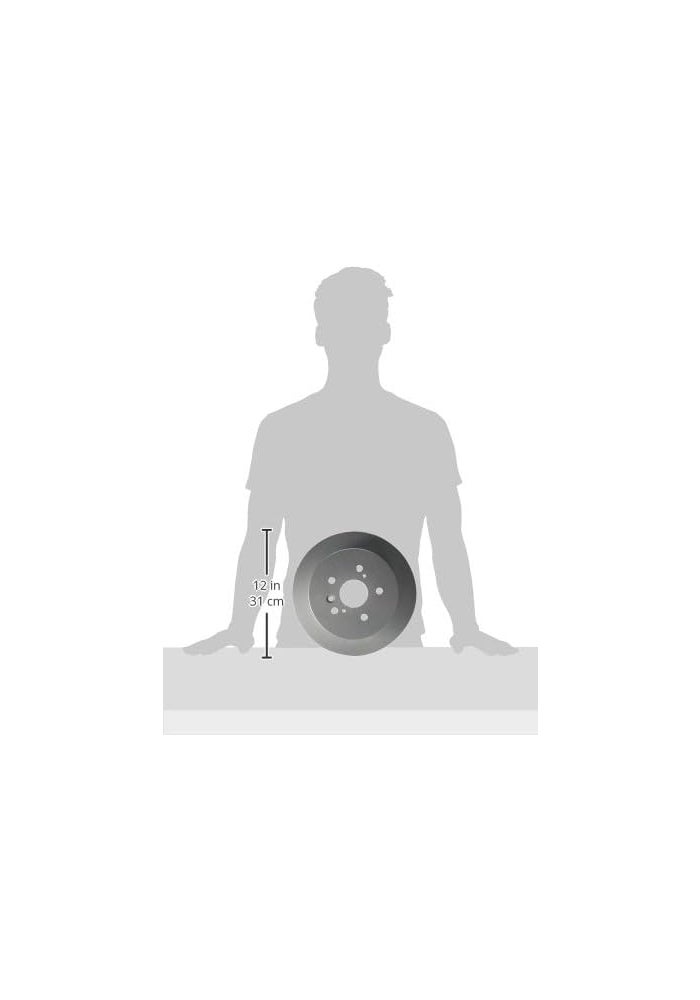 BOSCH QuietCast Premium Disc Brake Rotor - Rear for Select Toyota Sienna - Image 4