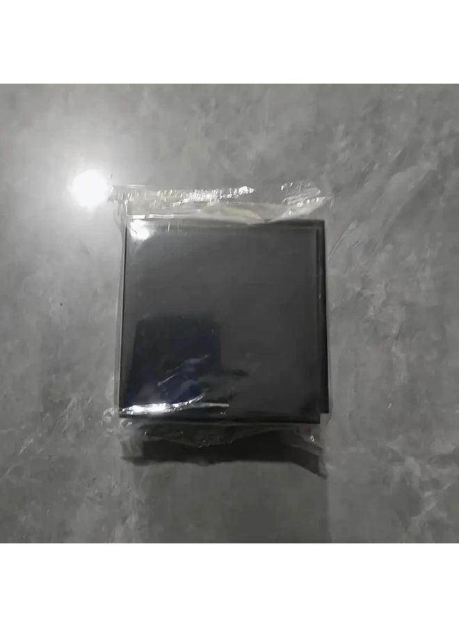 2pcs Black Wall Mounted Weight Scale Shelf Storage Rack No Drill Adhesive - Image 1