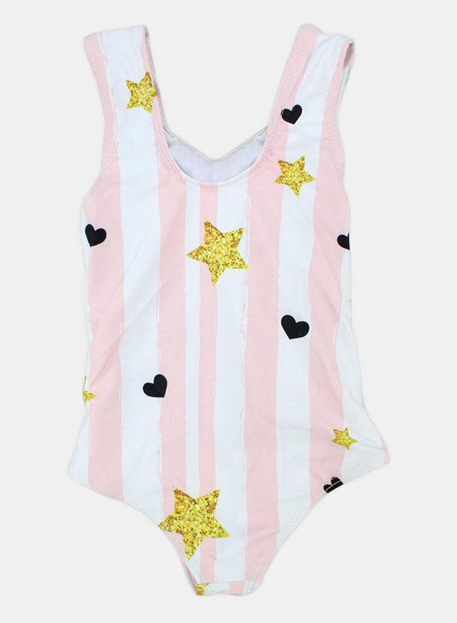 mini me Mini Me Sparkling Stars Swim Suit - Image 2