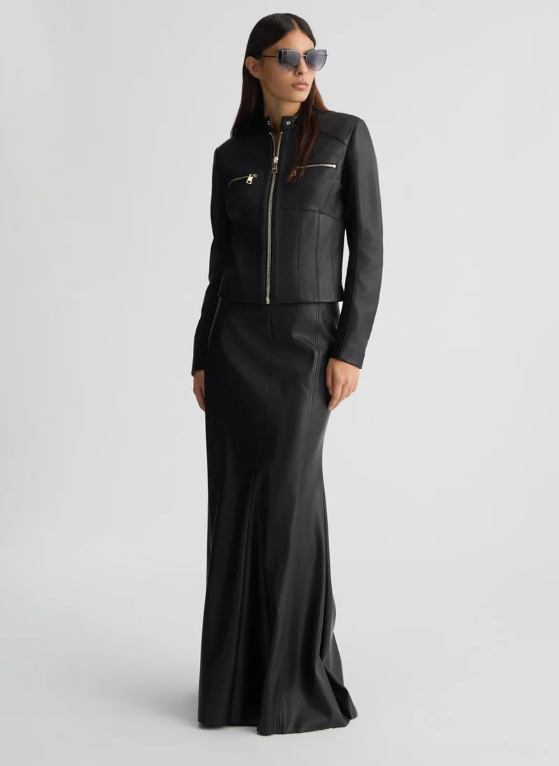 Liu Jo Long black skirt