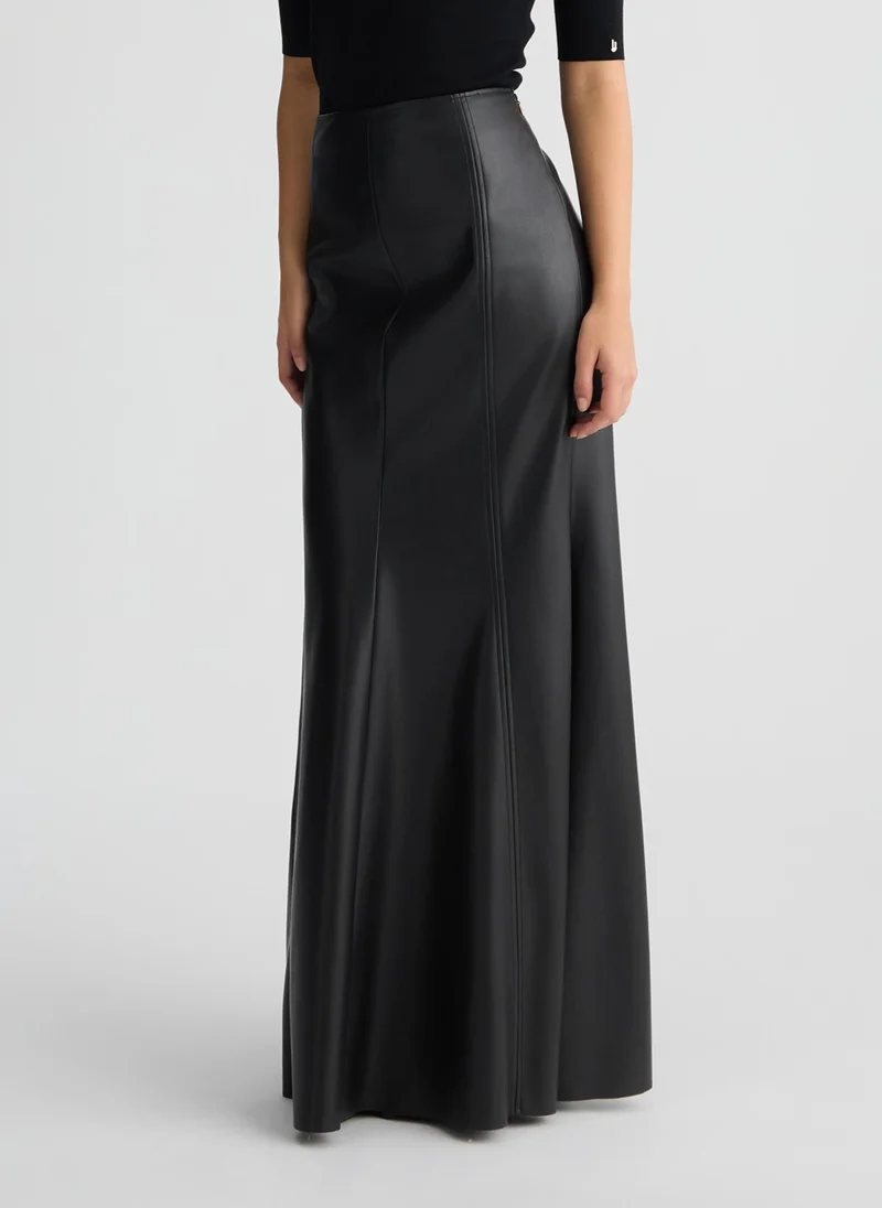 Liu Jo Long black skirt