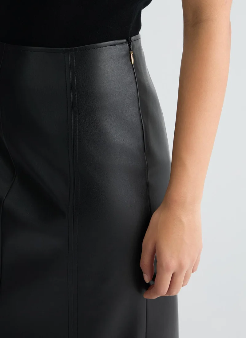 Liu Jo Long black skirt