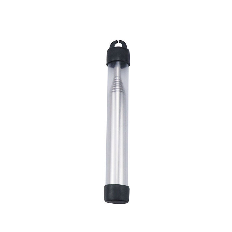 Pocket Bellow9.3mm tube outdoor fire tool stainless steel fire tube retractable fire tube(Black, 9.3cm) - Image 1
