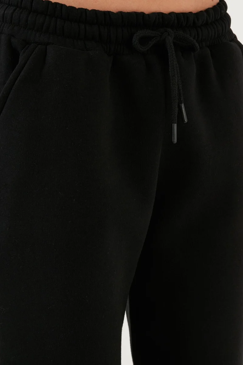 Lela Cotton Regular Fit Raised Jogger Sweatpants Women's Sweatpants 5864276K