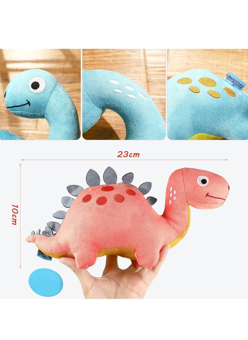 Excefore - Dinosaur Stuffed Animal, Small Dino Plush Toy and Egg Bag Set, Stuffed Dinosaur, Cute Stuffed Animals Plush Toys, Soft Dinosaur Stuff Animals for Birthday Dinosaur Themed Party Decorations - Image 1