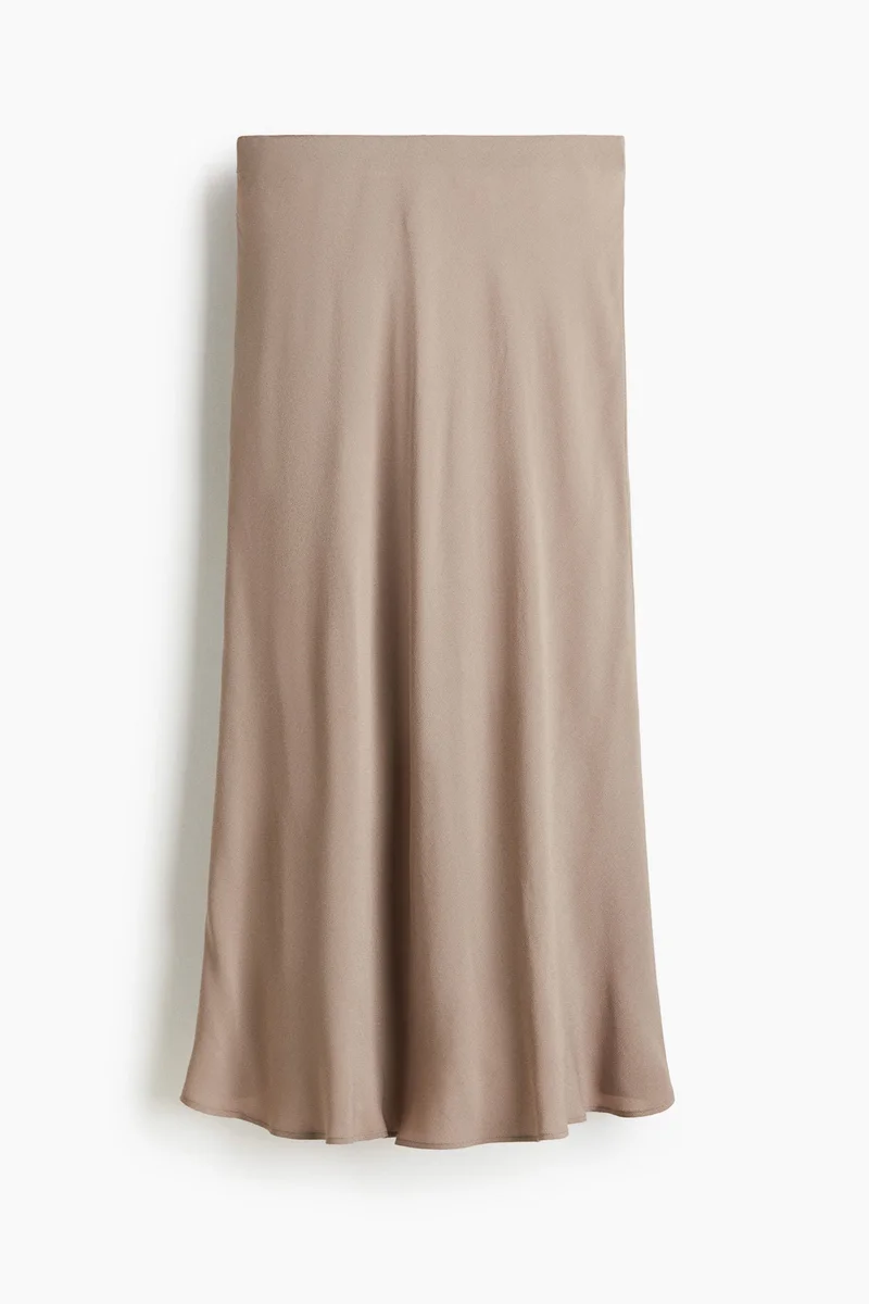 H&M Flared slip skirt