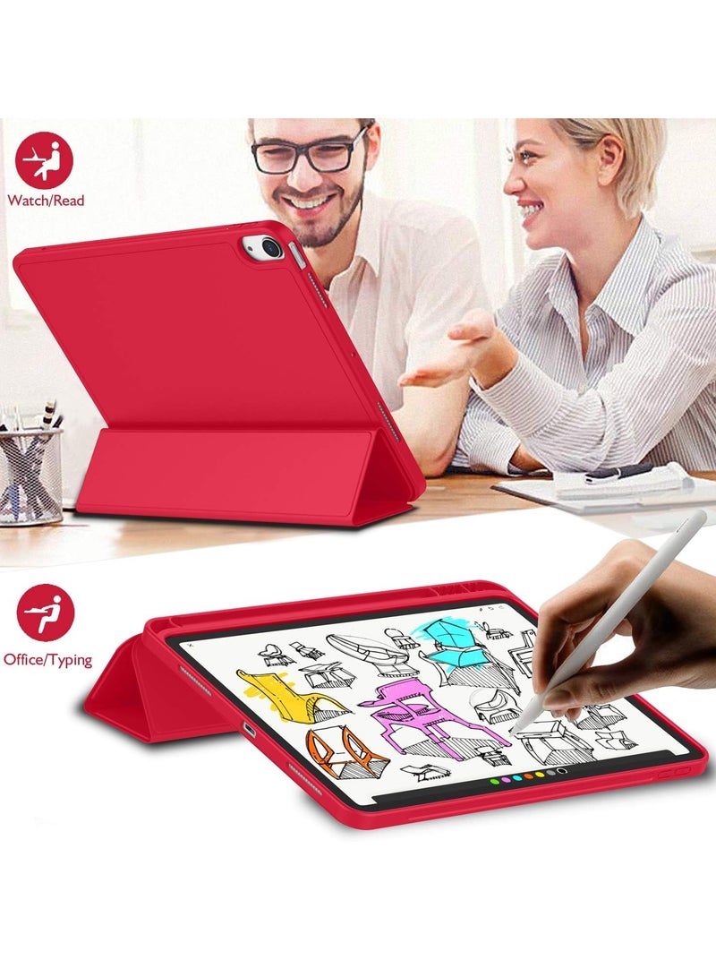 MIGOFAST Compatible with iPad 10th Generation Case 10.9 Inch 2022 with Pencil Holder, Slim Trifold Stand Protective Cover with Soft TPU Back for iPad Case 10th Generation, Auto Sleep Wake - Image 3