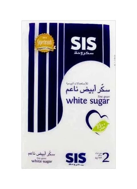 Fine Grain White Sugar, 2KG