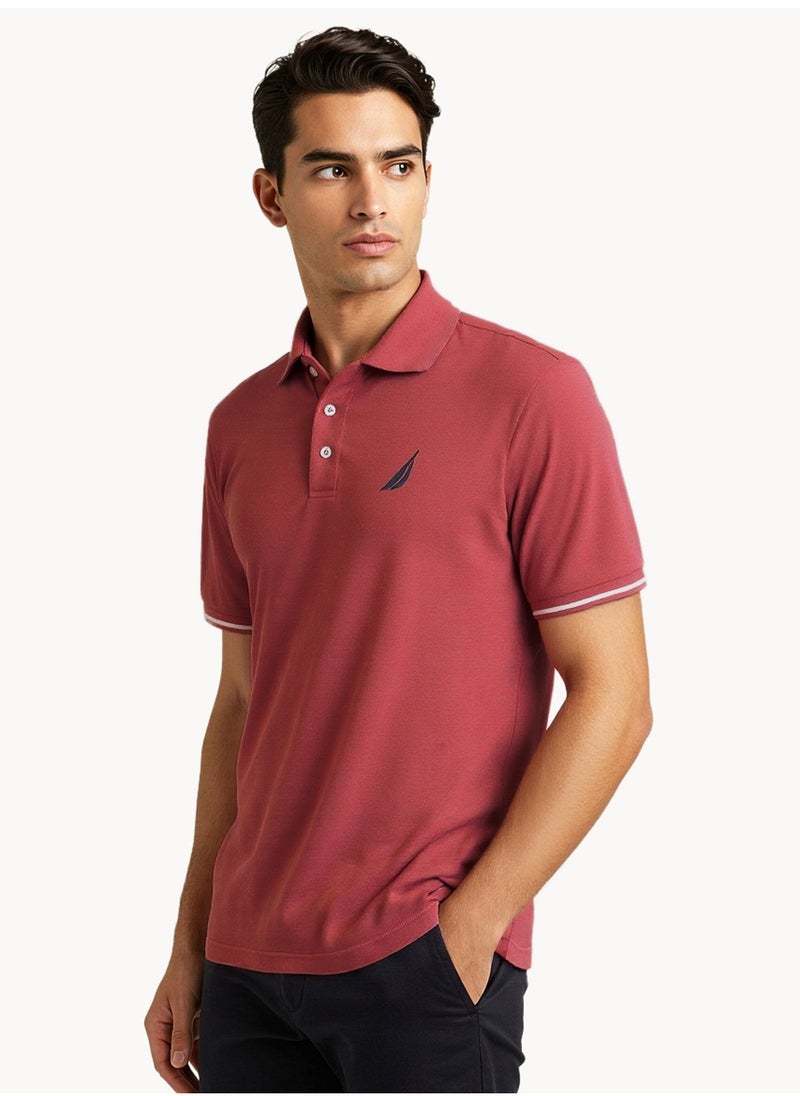 NAUTICA Basic Regular Fit Premium Cotton Logo Polo Shirt  - Image 2