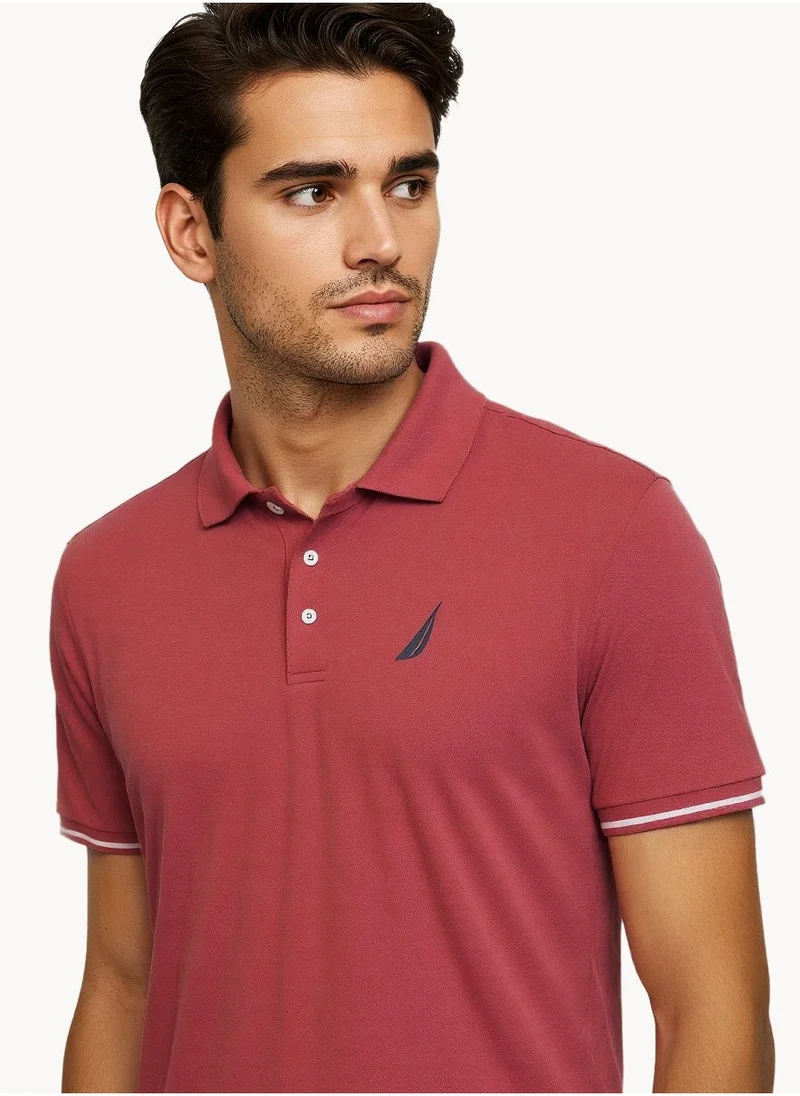 NAUTICA  Basic Regular Fit Premium Cotton Logo Polo Shirt for Men | Best Price UAE