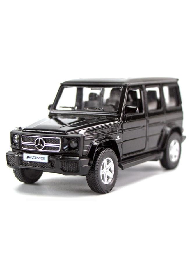 نموذج سيارة صب بنز G63 AMG بمقياس 1/36، سيارة لعبة من سبائك الزنك للأطفال، سيارات لعبة سحب للخلف للأطفال الصغار هدية للأولاد والبنات (أسود) - Image 1