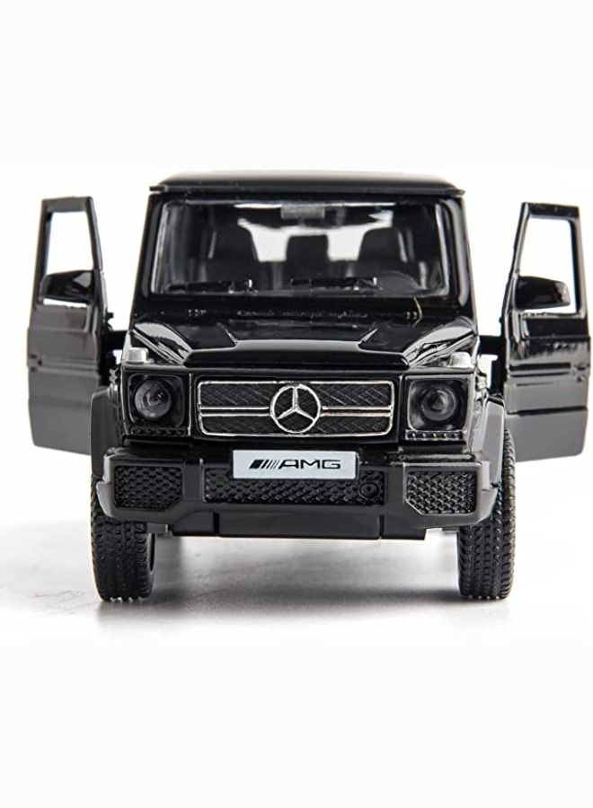 1/36 Scale Benz G63 AMG Casting Car Model, Zinc Alloy Toy Car for Kids, Pull Back Vehicles Toy Car for Toddlers Kids Boys Girls Gift (Black)  - Image 4