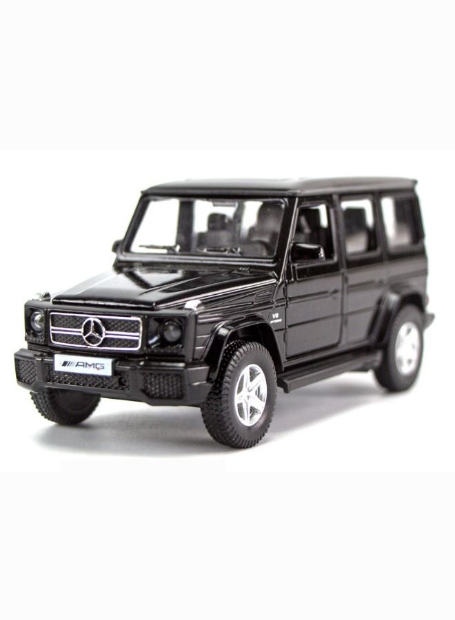 1/36 Scale Benz G63 AMG Casting Car Model, Zinc Alloy Toy Car for Kids, Pull Back Vehicles Toy Car for Toddlers Kids Boys Girls Gift (Black)  - Image 1