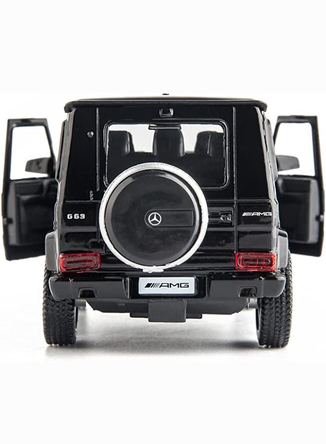 1/36 Scale Benz G63 AMG Casting Car Model, Zinc Alloy Toy Car for Kids, Pull Back Vehicles Toy Car for Toddlers Kids Boys Girls Gift (Black)  - Image 5