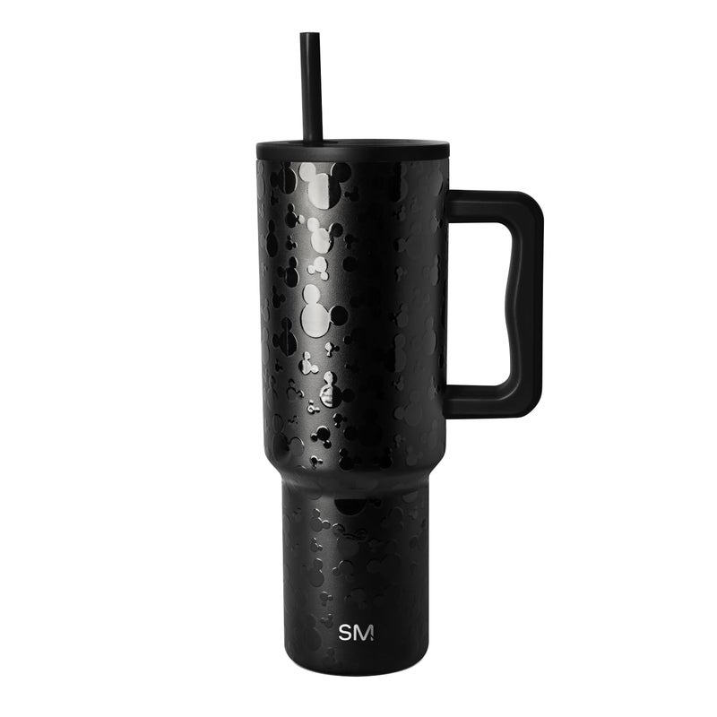 Simple Modern Disney 40 oz Tumbler with Handle and Straw Lid | Insulated Reusable Stainless Steel Water Bottle Travel Mug | Gifts for Women Men Him Her | Trek Collection | 40oz | Iconic Mickey - Image 1